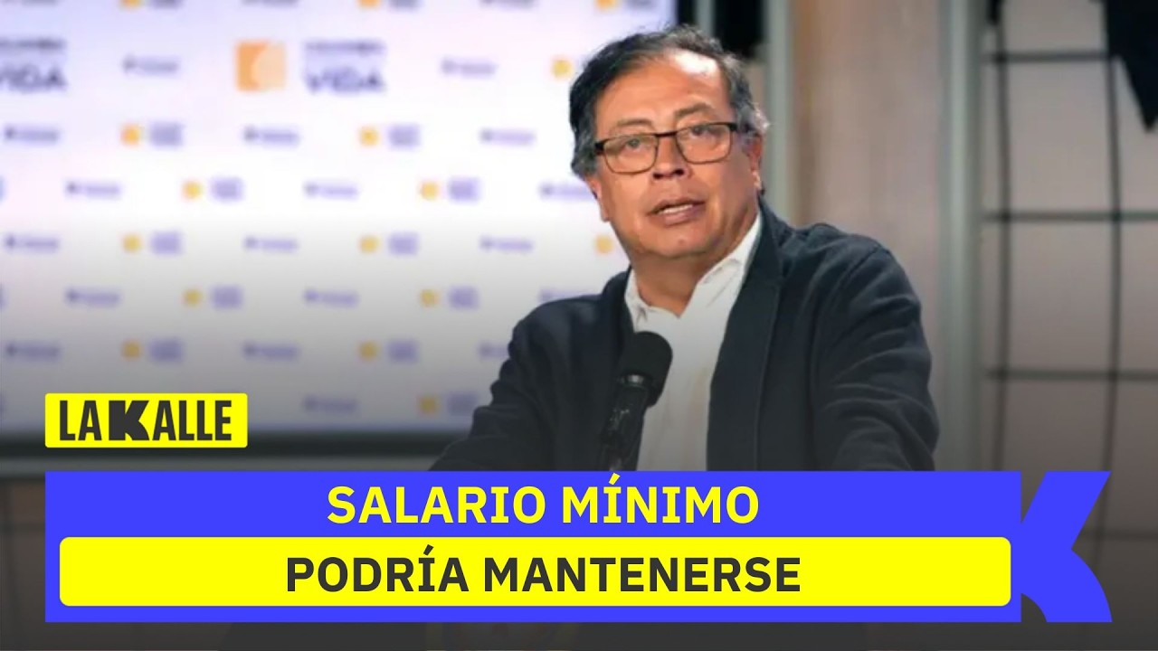 La jugada de Gustavo Petro para que el salario mínimo no se reduzca en Colombia