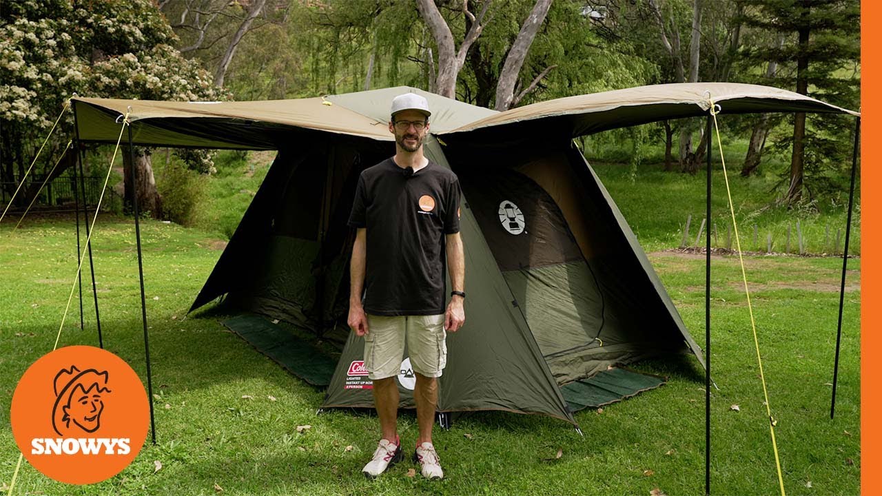 Coleman Instant Up 8P Lighted Northstar Darkroom Tent - Features