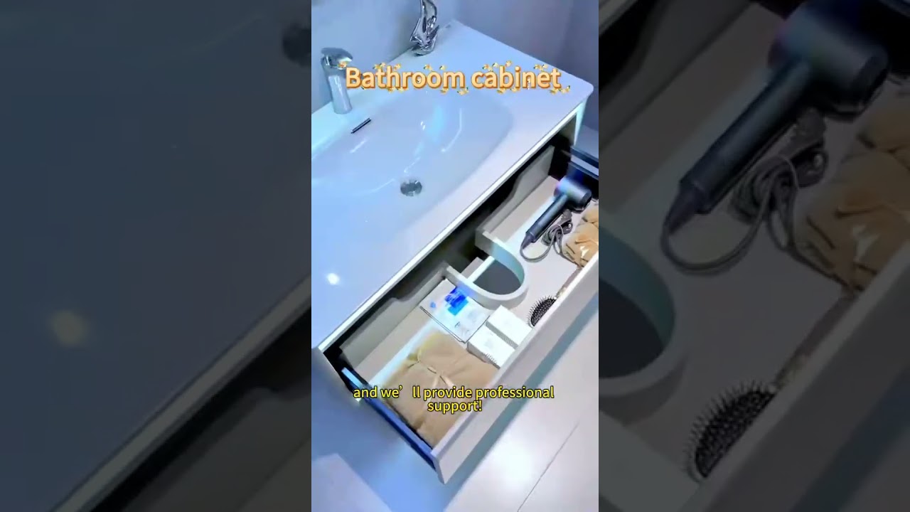 👏😅Stunning Cabinets for Modern Bathrooms!🌹 #modernbathroom #lightluxury #bathroominspo