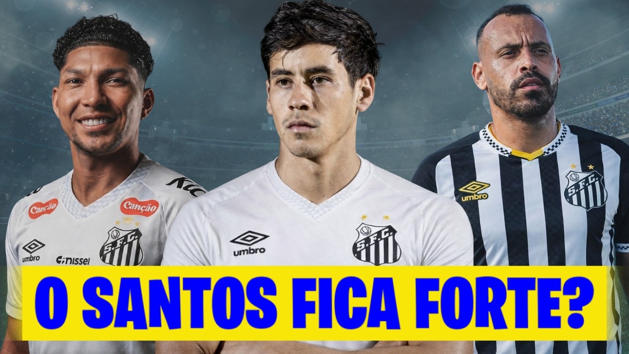 SANTOS AVANÇA E FICA PRÓXIMO DE REFORÇOS #santosfc