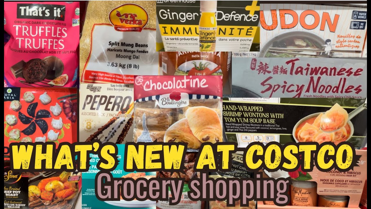 WHAT’S NEW AT COSTCO! GROCERY SHOPPING! DON’T MISS OUT! SHOP WITH ME!