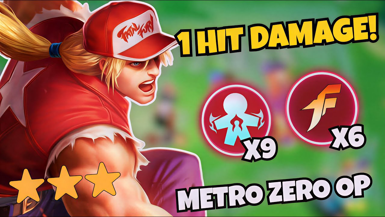 1 HIT DAMAGE! METRO ZERO + KOF OVERPOWERED META BUILD - MCGG GAMEPLAY