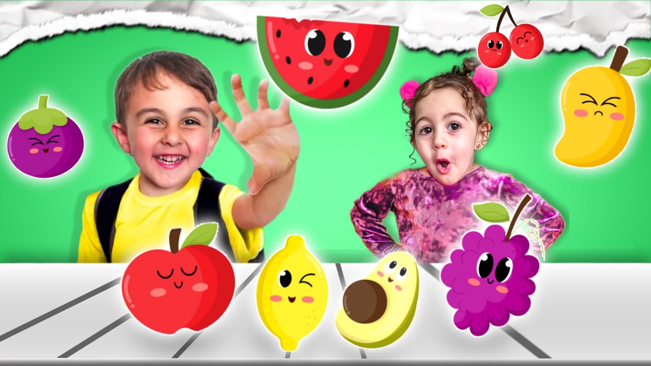 تعليم الخضار والفواكه | تعليم اللغة العربية | Learn fruits and vegetables in Arabic