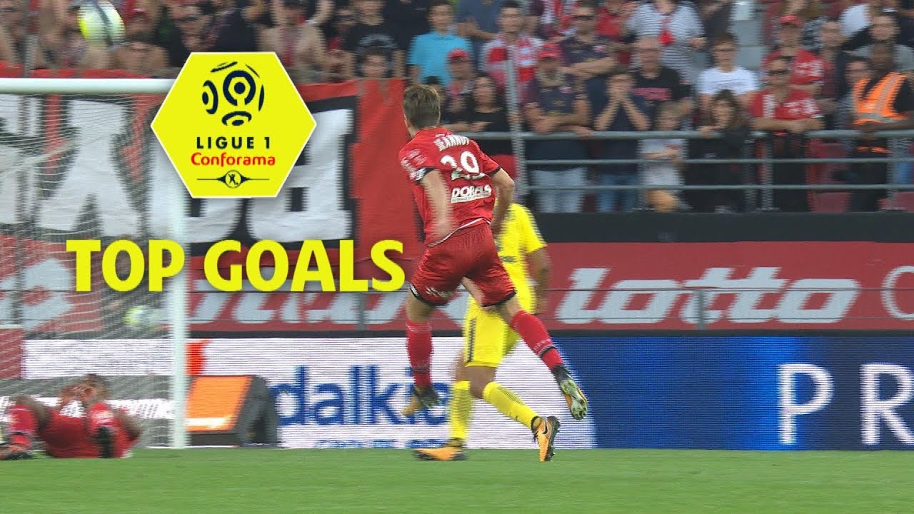 Top 5 volley goals | season 2017-18 | Ligue 1 Conforama