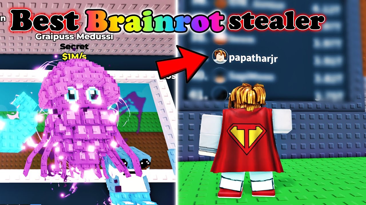 I Became the Best Player In Roblox Steal a Brainrot