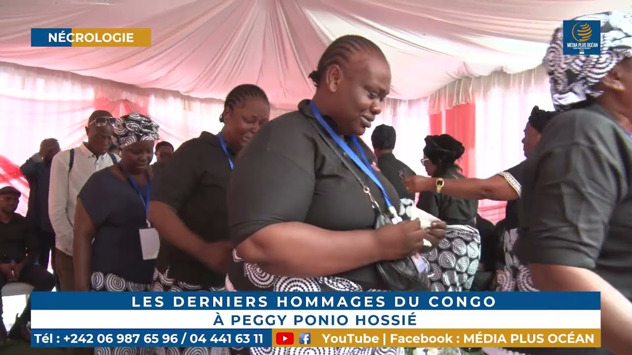 LES DERNIERS HOMMAGES DU CONGO À PEGGY PONIO HOSSIÉ 