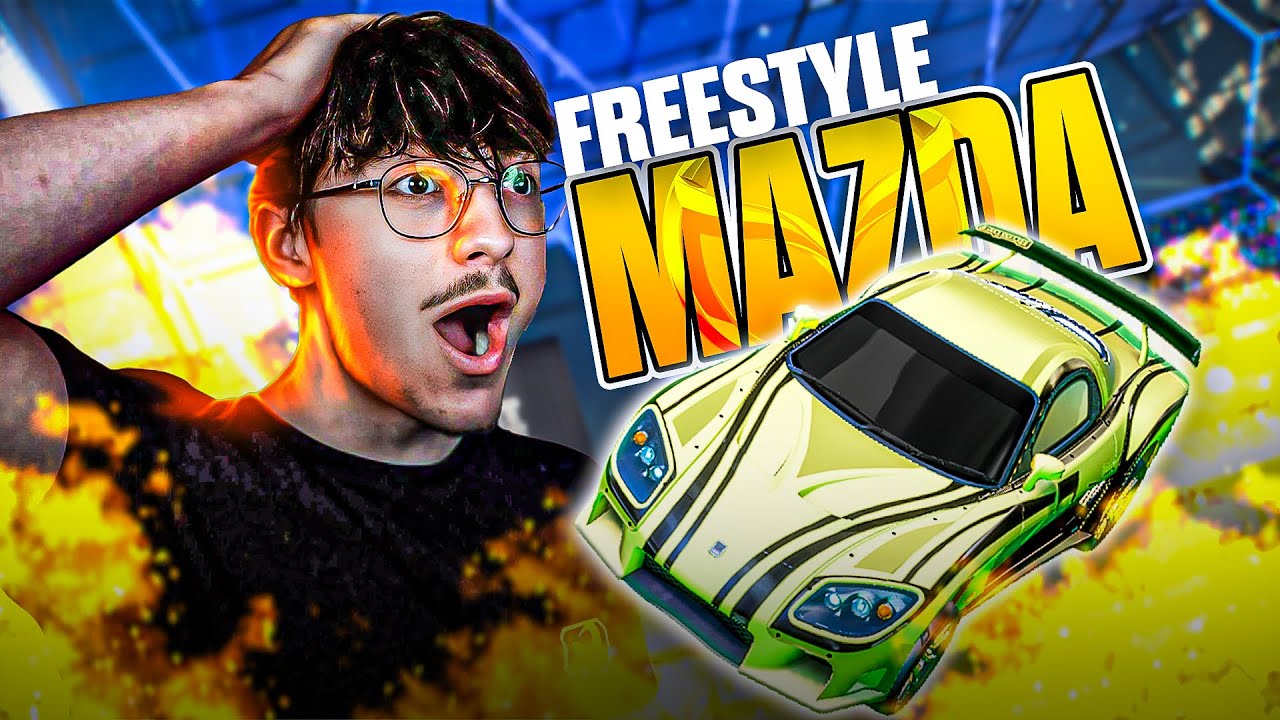 JE FREESTYLE AVEC LA MAZDA RX-7 SUR ROCKET LEAGUE ! 🤯