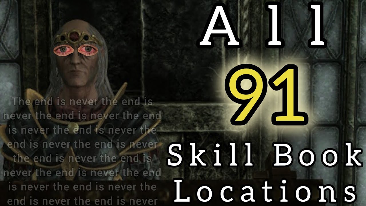 Where To Find A Copy of EVERY SINGLE Skill Book In Skyrim