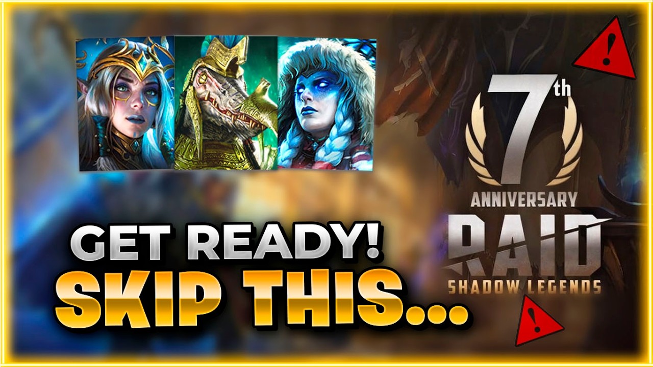 PREPARE NOW! Why I Am Skipping All The New Events... Raid: Shadow Legends Weekly Kickoff