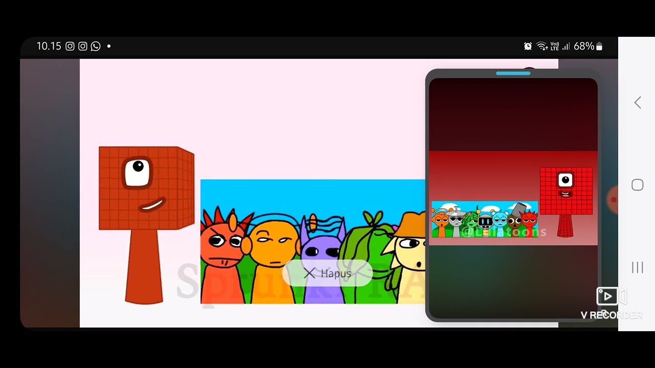 Numberblocks sprunki 1000000 vs 1000000@sprunki.ray1 @lulatoons 