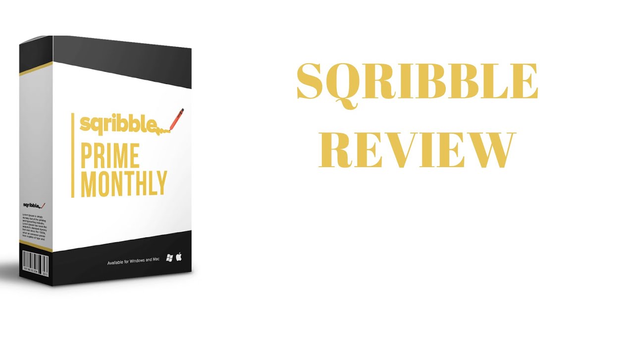Sqribble Review - Full Software Demo and Review
