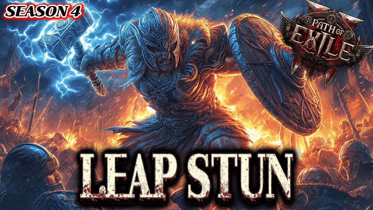 [0.4] PoE 2 LEAP STUN TITAN | T3 Xesht & Uber Arbiter | Warrior Build | Path of exile 2