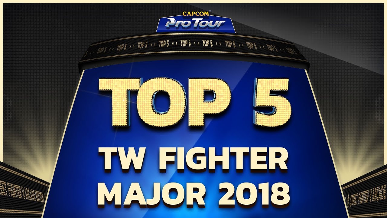 SFV: TOP 5 MOMENTS - TW FIGHTER MAJOR 2018 - CPT 2018