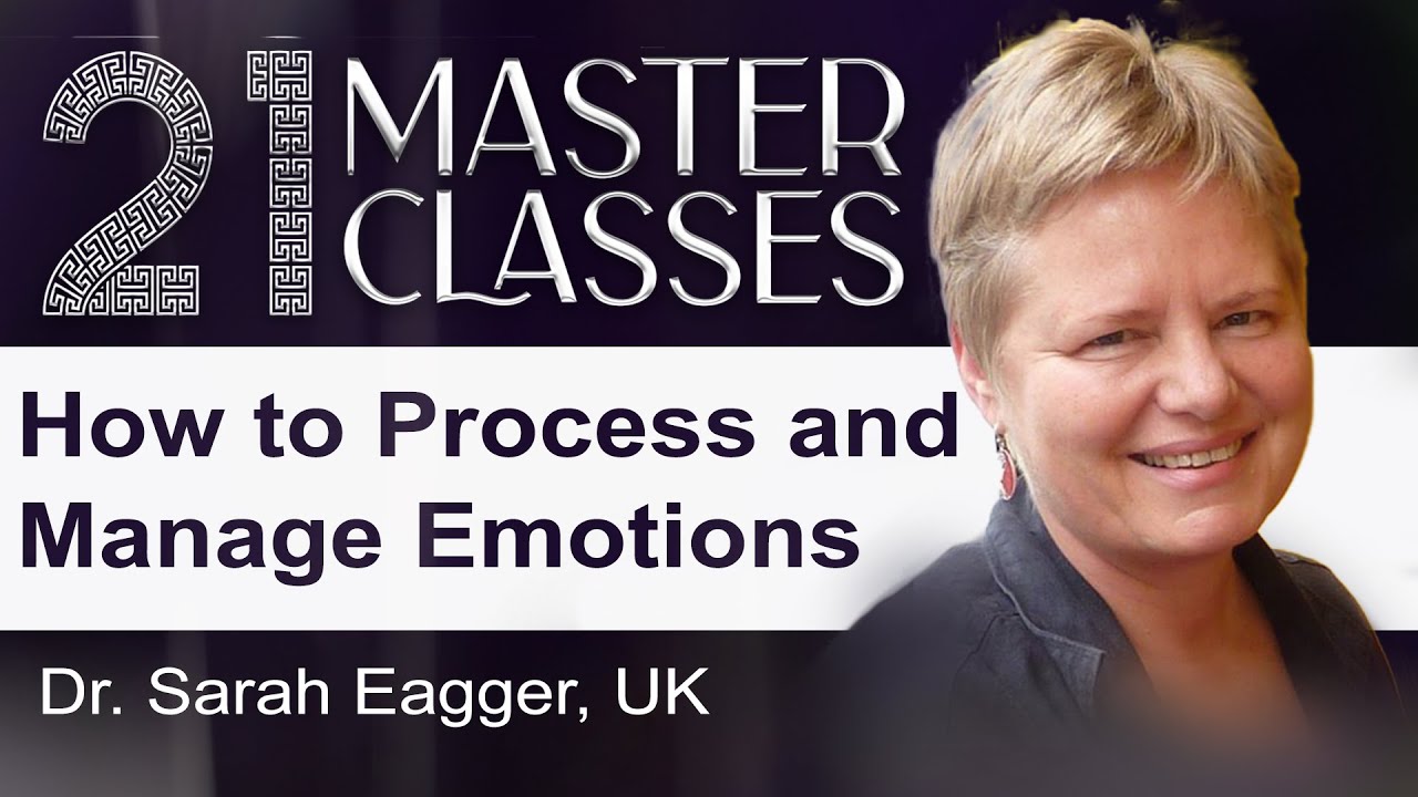 Dr Sarah Eagger | How to Process and Manage Emotions | 21 Masterclasses | Brahma Kumaris UK