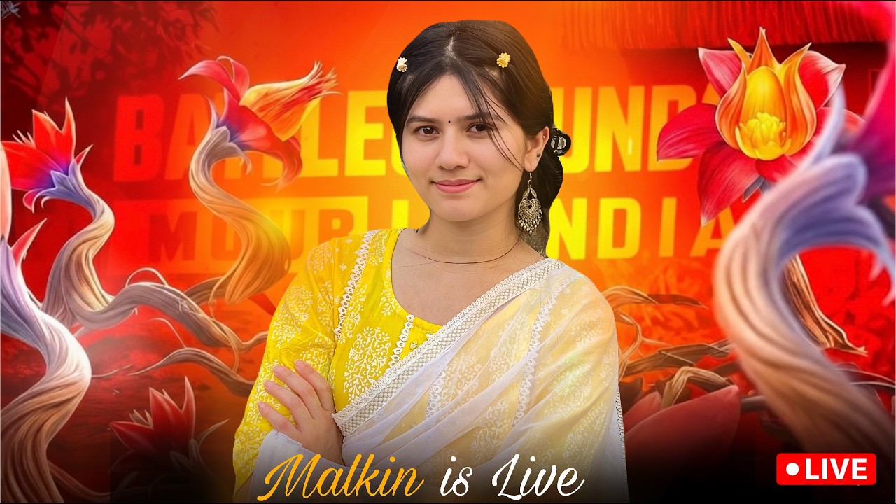 BGMI W MALKIN💞ROAD TO 10K😉|RP GIVEAWAY AT 10K|FACECAM|#bgmi #malkinplays #shortstream