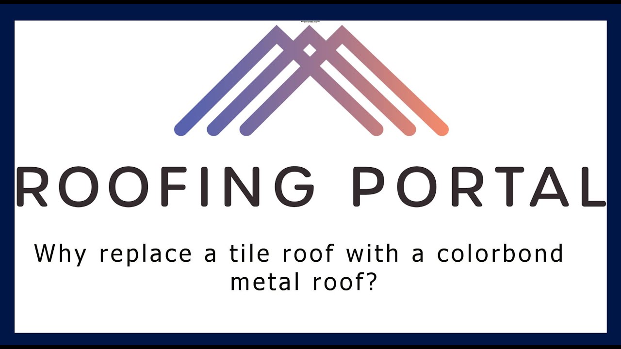 Зачем менять черепичную крышу на металлическую крышу Colorbond?