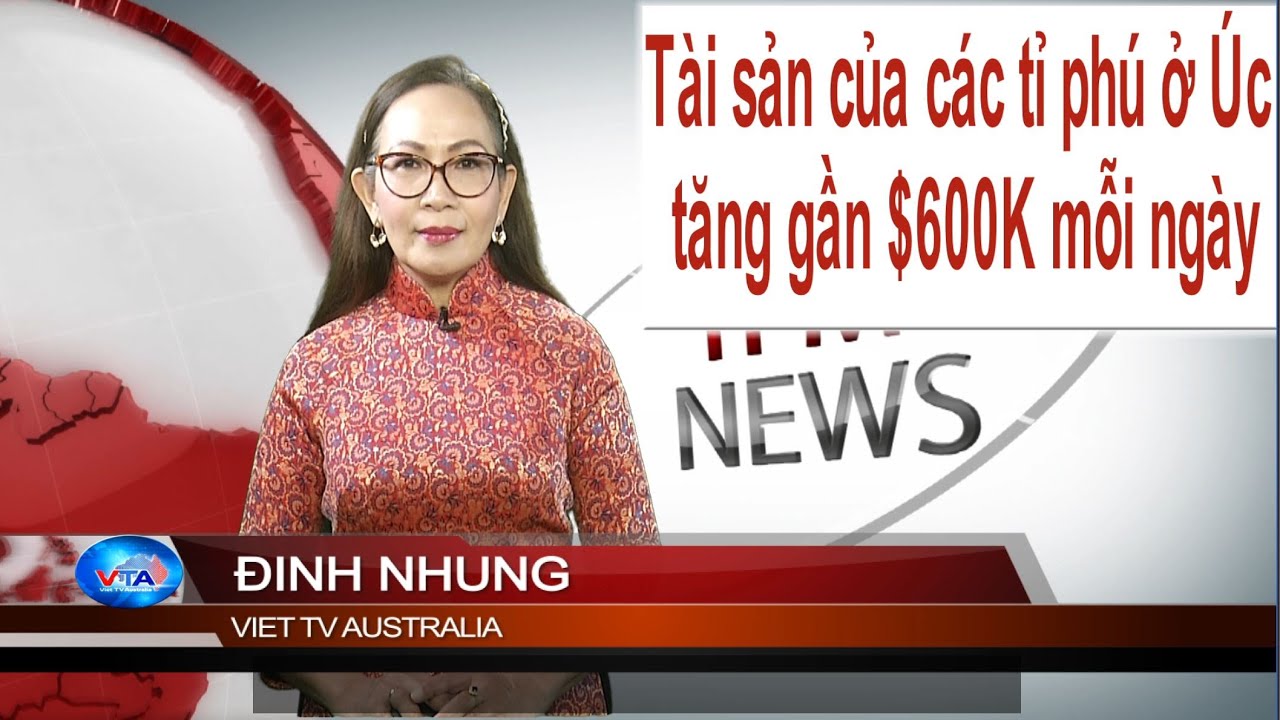 TIN 1PM 20-01-2026: Tài sản của các tỉ phú ở Úc tăng gần $600K mỗi ngày