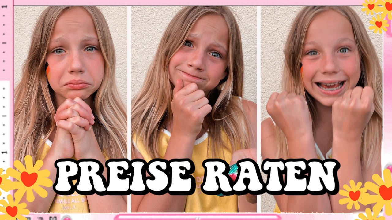 PREISE RATEN MIT MEINER MOM PART 1🌻 BEKOMME ICH ALLES? 💜 HEY ISI