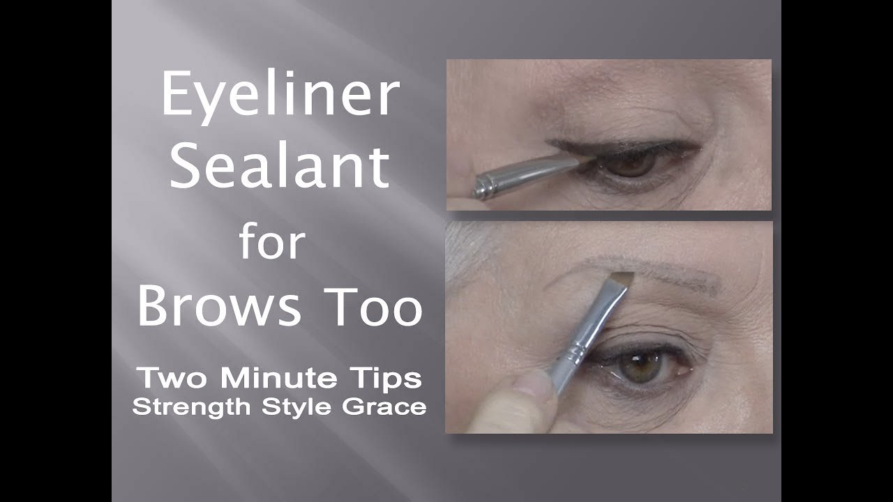 Eyeliner Sealant & Brow Sealant for Waterproof, Long Wear