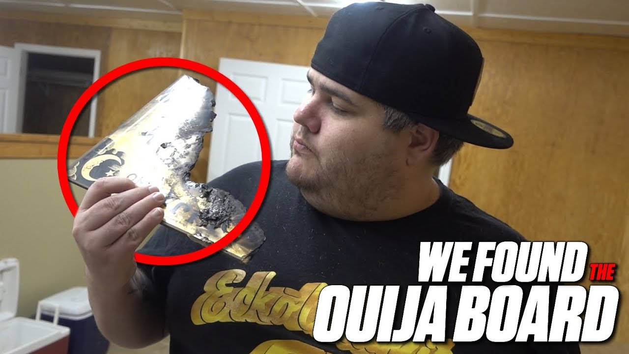 WE FOUND THE OUIJA BOARD