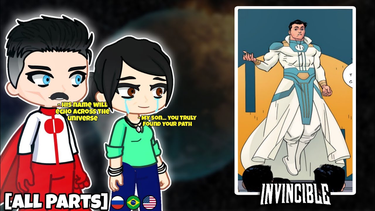 Invincible React To Future | Emperor Mark | All Parts | 🇺🇸 🇧🇷 🇷🇺 |