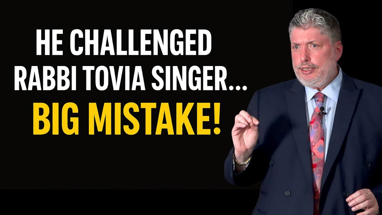 Christian Confronts Rabbi Tovia Singer&mdash;and Instantly Regrets It!