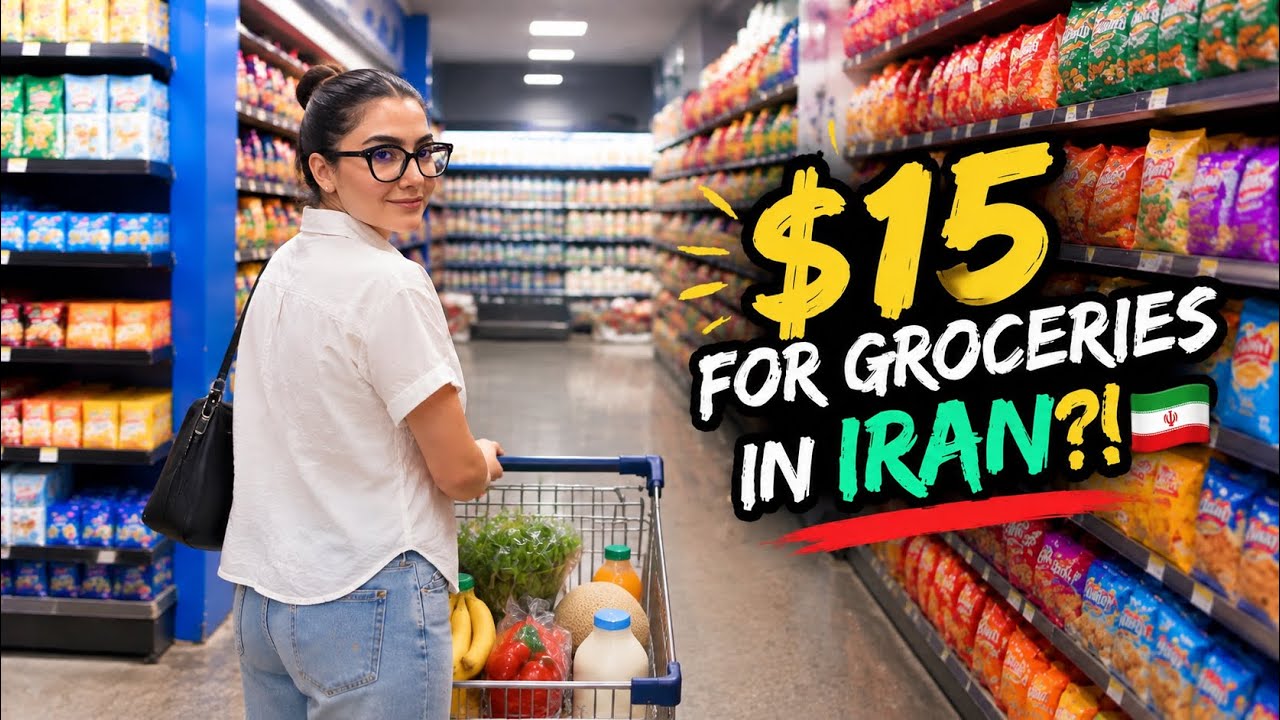 🇮🇷 Real prices in IRAN | What $15 Gets You in Iran! 🇮🇷 $15 Shopping , groceries , dinner