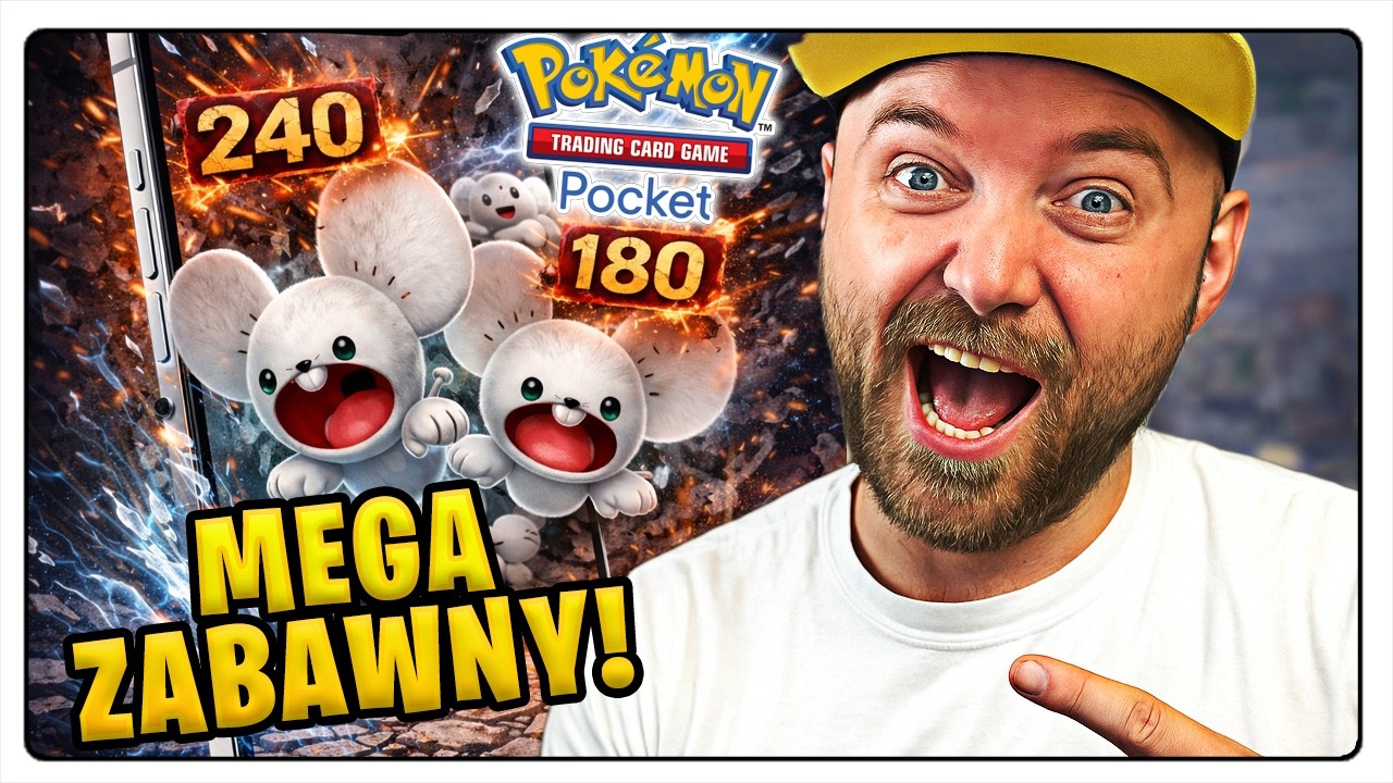ONE SHOT KAŻDEGO MEGA POKEMONA? TANDEMAUS MOUSEHOLD DECK w Pokemon TCG Pocket