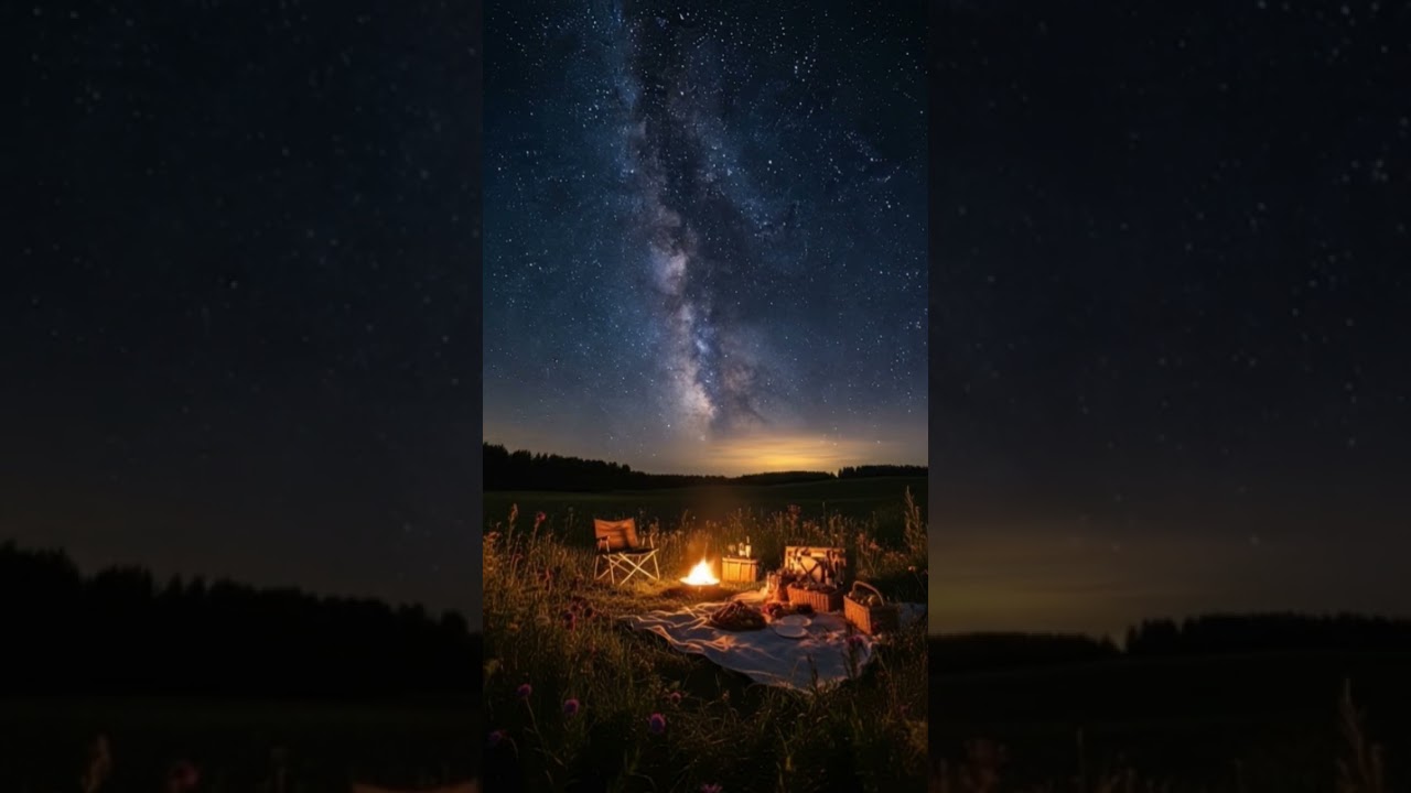 #relax #relaxing #picnic #campfire #relaxingfiresounds