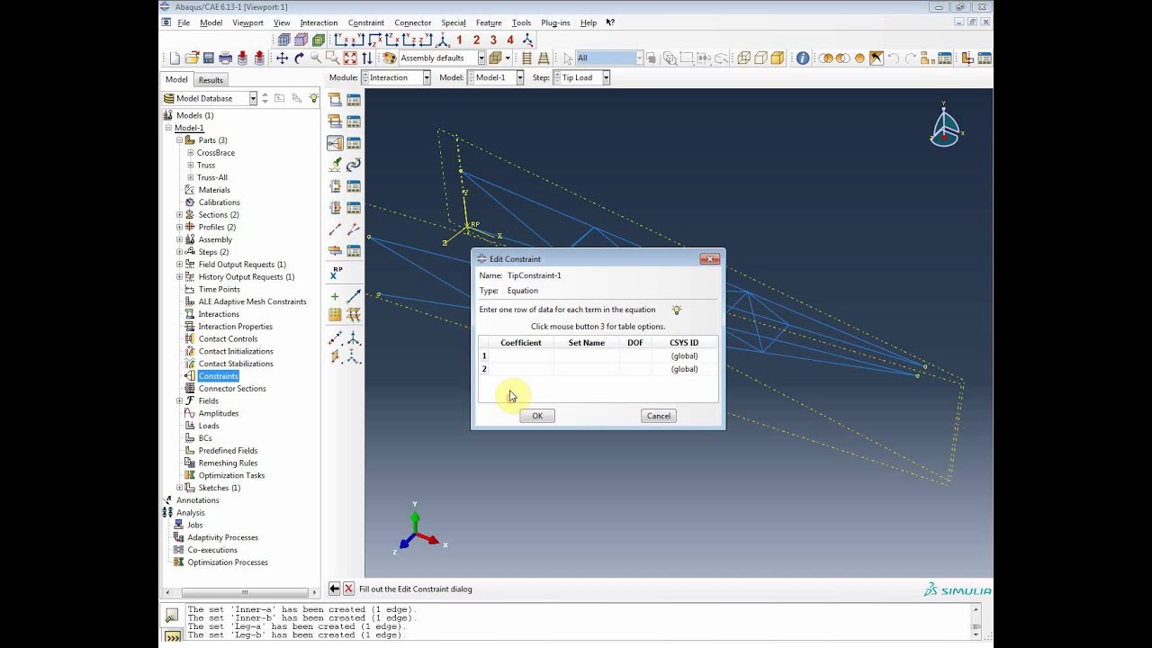 FEA - Abaqus - Cargo Crane Tutorial