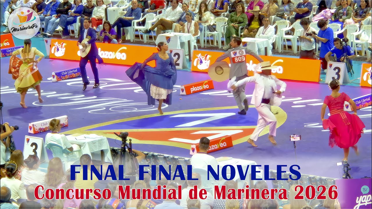 🏆FINAL NOVELES 2026 | 66º Concurso Nacional y 16º Mundial Marinera Norteña | Mateo el huanchaquero