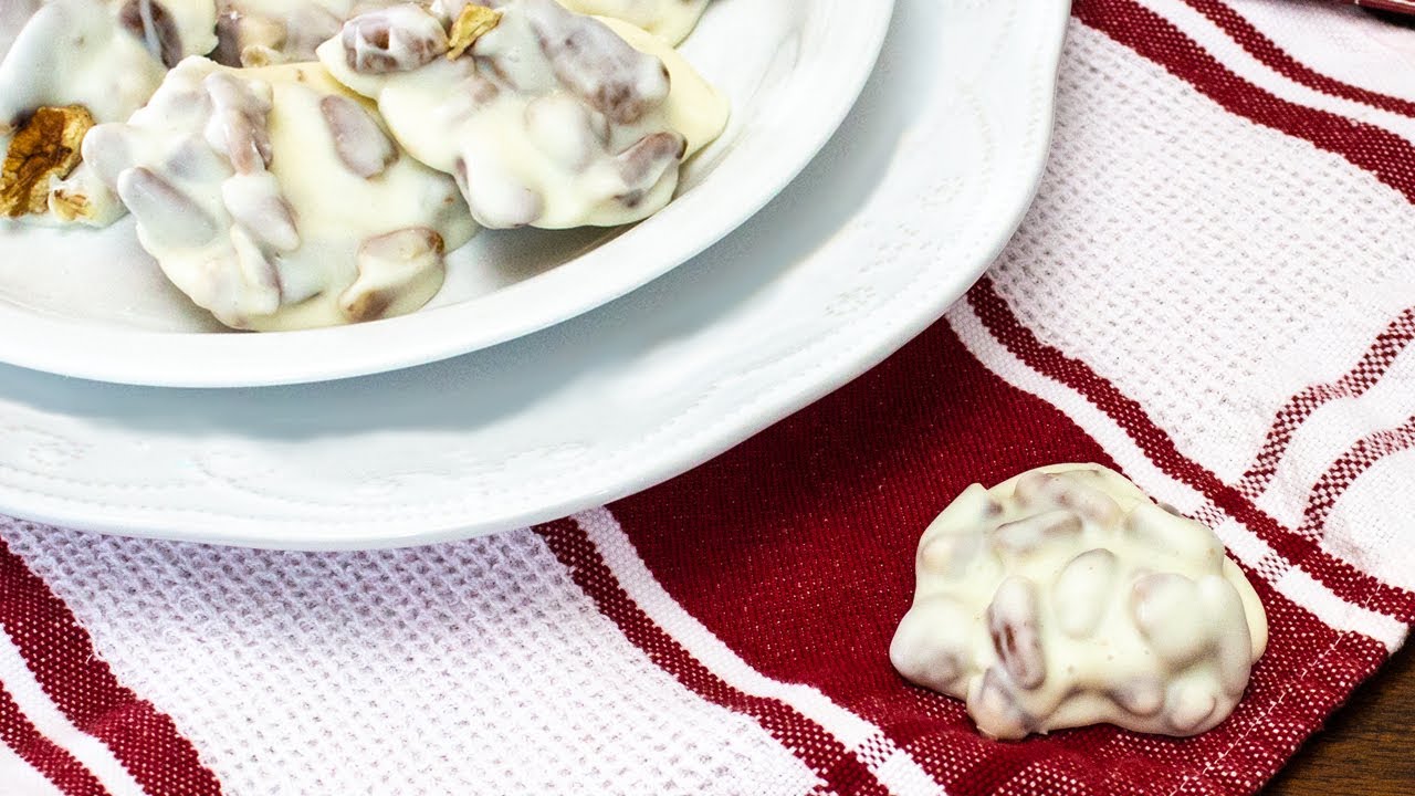 White Chocolate Pecan Clusters