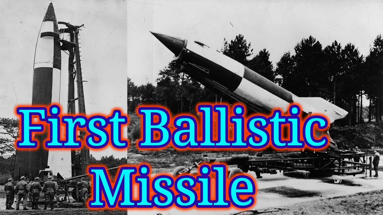 The world's first long-range guided ballistic missile /V-2 rocket