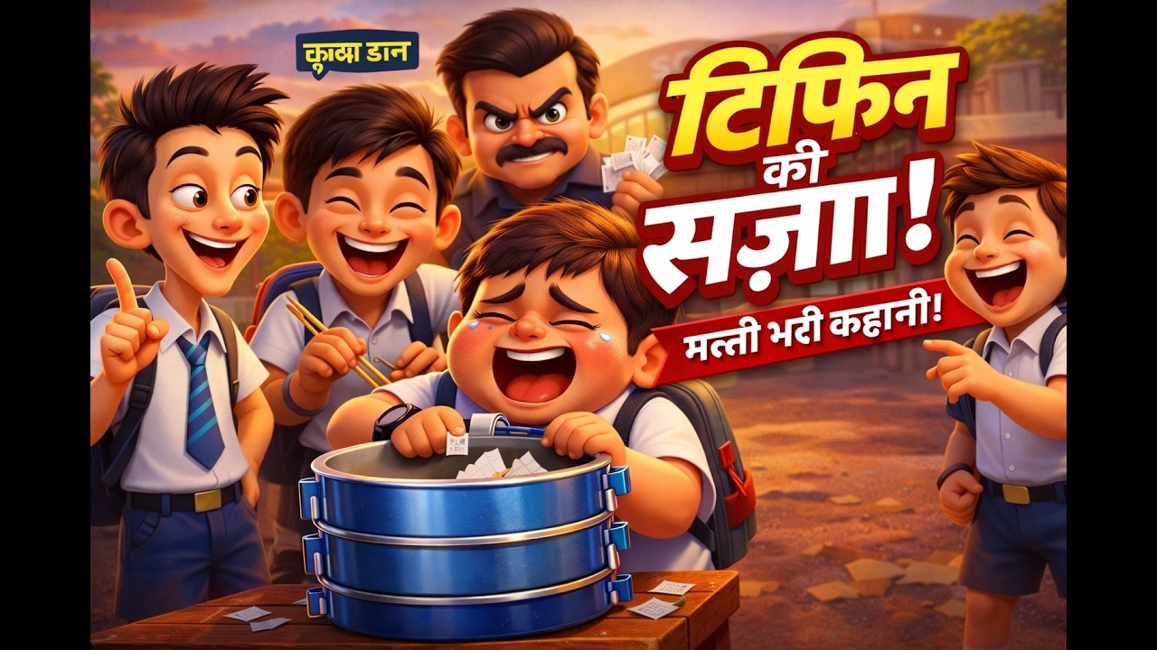 “कूका डॉन की प्लानिंग हुई फेल 😆#HindiCartoon #KidsStoryHindi #FunnySchoolStory #3DCartoonHindi #Mast