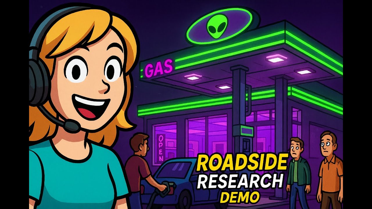 „Roadside Research Demo, Aliens undercover an de Tanke !!!