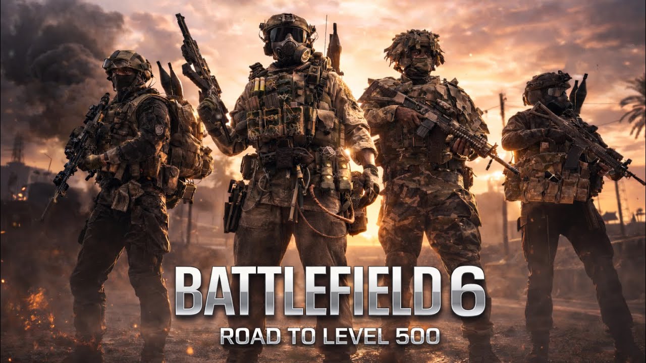 INSANE Battlefield 6 PS5 Gameplay in 4K 🔥 Road to Level 500 Grind Starts NOW!