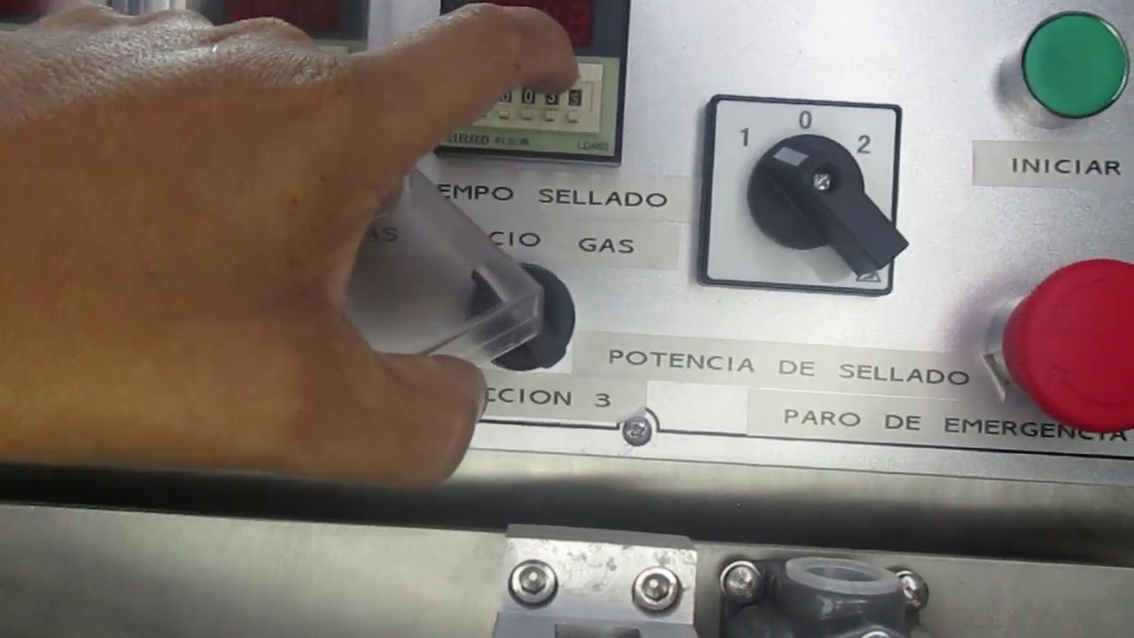 3.- Panel de configuracion alto vacio gigante www.industriaslm.com