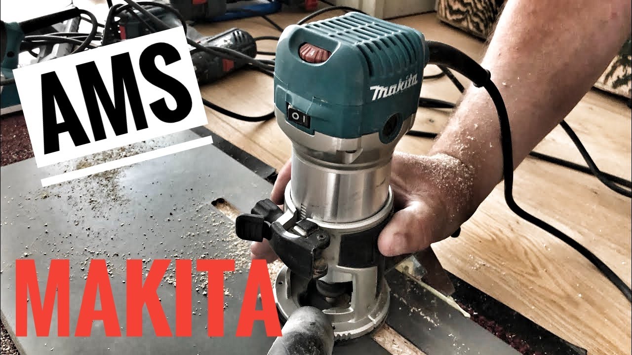 Большие обновки маленькой столярки. Makita RT0700, AMS