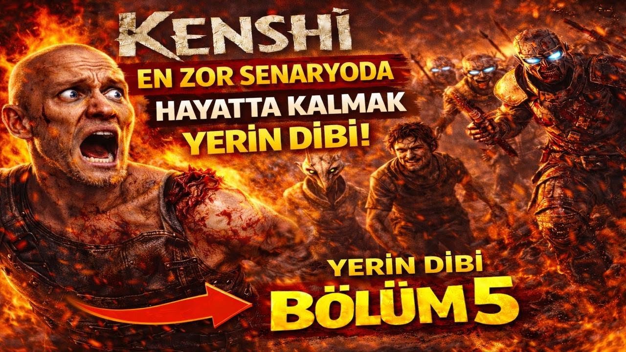KENSHİ EN ZOR SENARYODA HAYATTA KALMA! - Bölüm 5