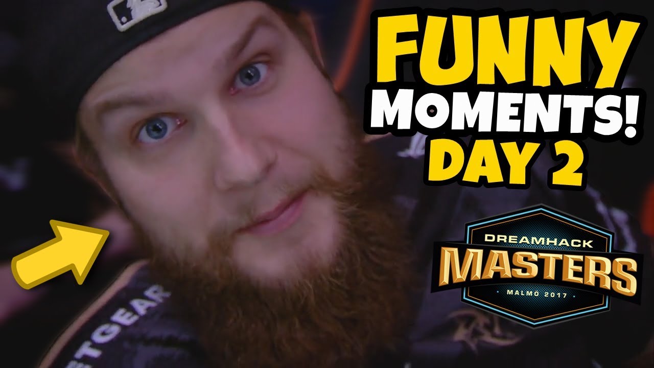 FUNNY MOMENTS! - DreamHack Malm&ouml; 2017 DAY 2