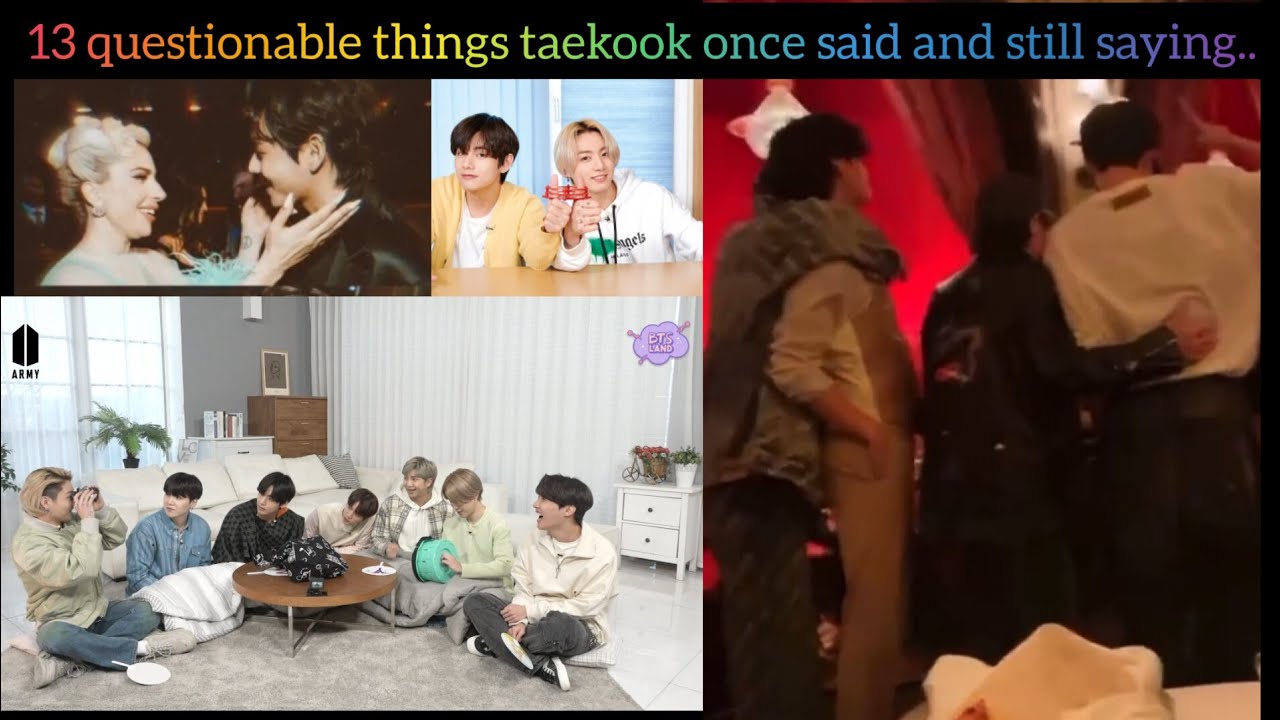 Taekook themselves are enough to clear everything 😭