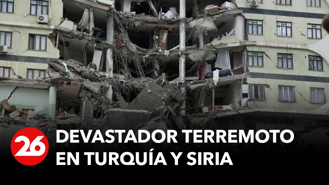 [EN VIVO DESDE TURQUÍA] Un devastador terremoto en Turquía y Siria dejó miles de muertos y heridos