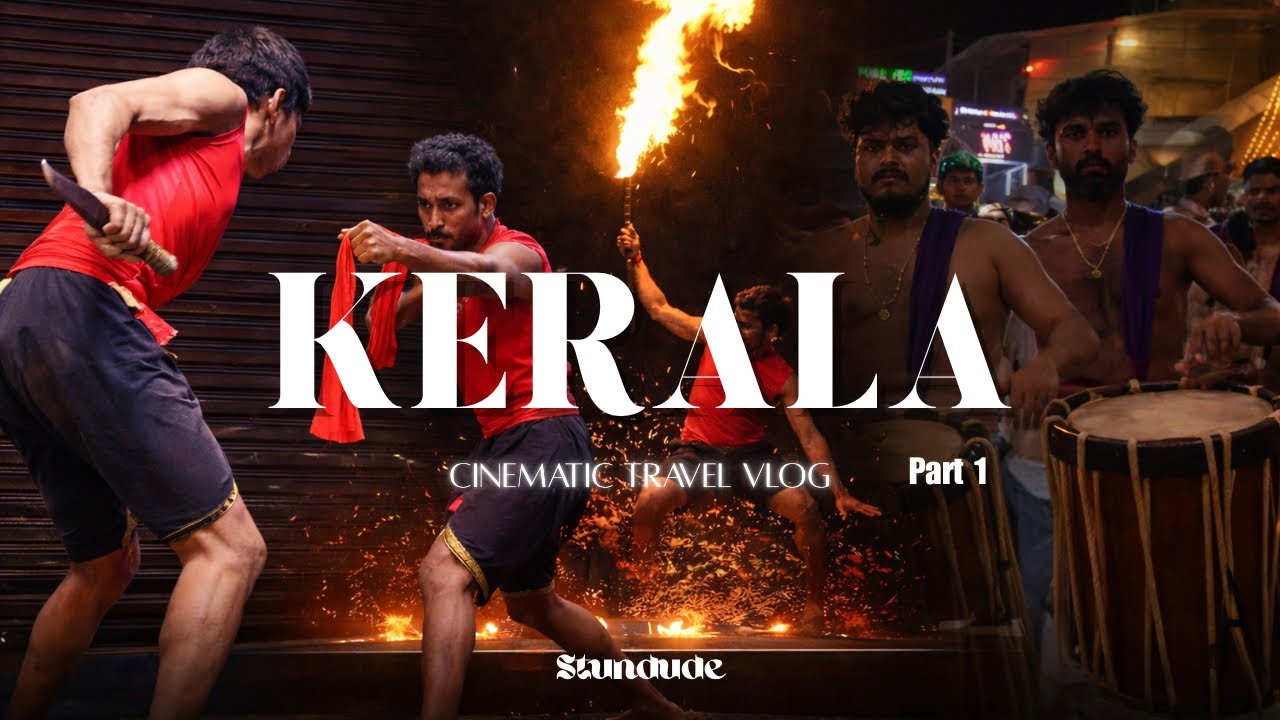 Kerala Series Part 1 | Travel & Kalaripayattu | DJI Osmo Pocket 3 | iPhone 16 Pro