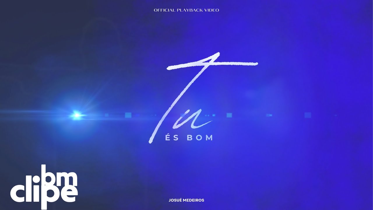 Josué Medeiros - Tu És Bom (Playback) (Áudio Oficial)
