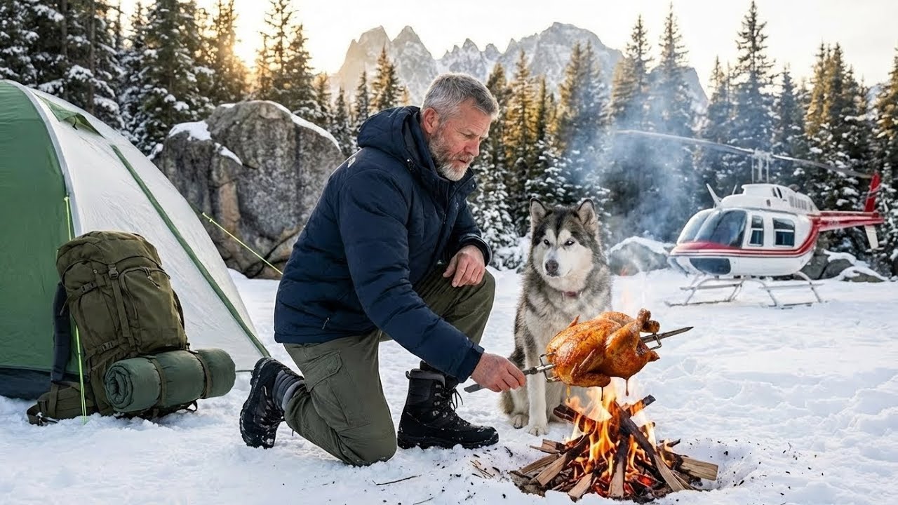 Arctic Survival - Male Character & Malamute Alaska Journey (Visual Story)
