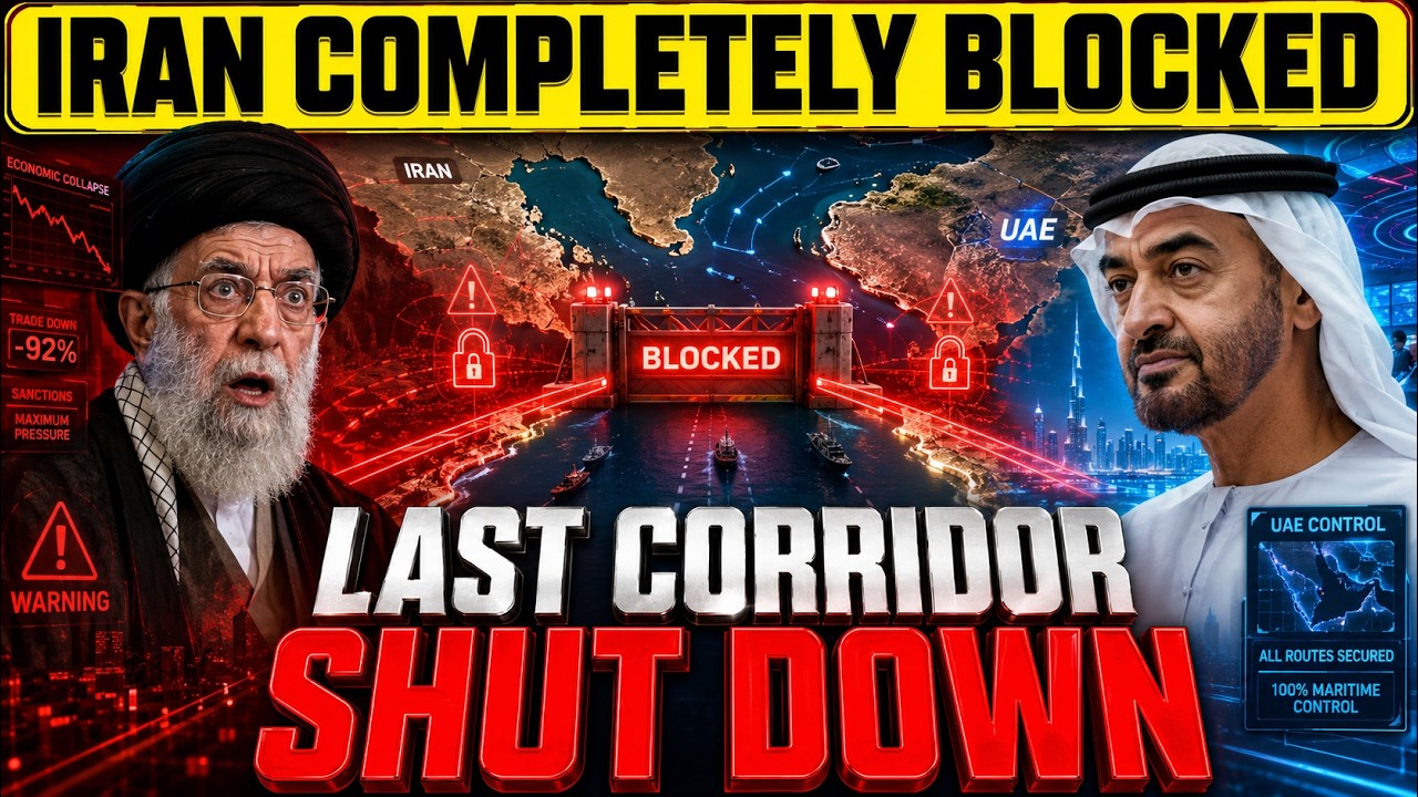UAE Just Shut Down The LAST Corridor Iran Had Left &mdash; The Blockade Is NOW Complete