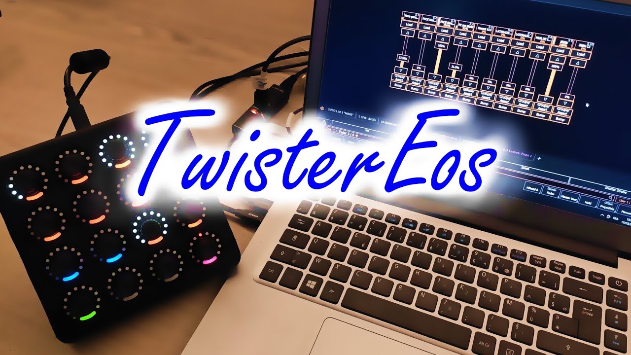 TwisterEos | Controlling ETC Eos with the Midi Fighter Twister | Quick demo (no sound)