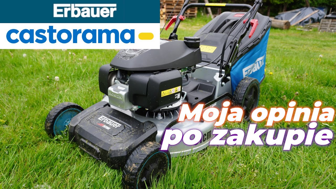 Косилка Erbauer GCV200 - Мое мнение после покупки в магазине Castorama - Erbauer GCV170