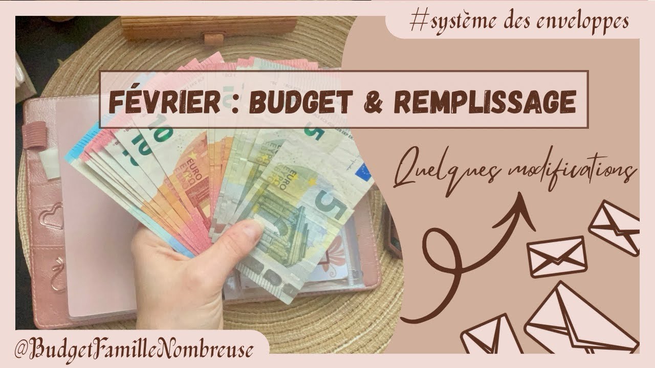 FÉVRIER : budget et remplissage 