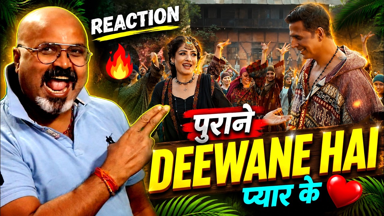 DEEWANE HAI Song Reaction 🔥 Welcome To The Jungle का सबसे धमाकेदार गाना!